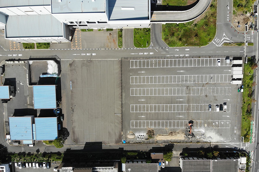 全景(現場真上から）