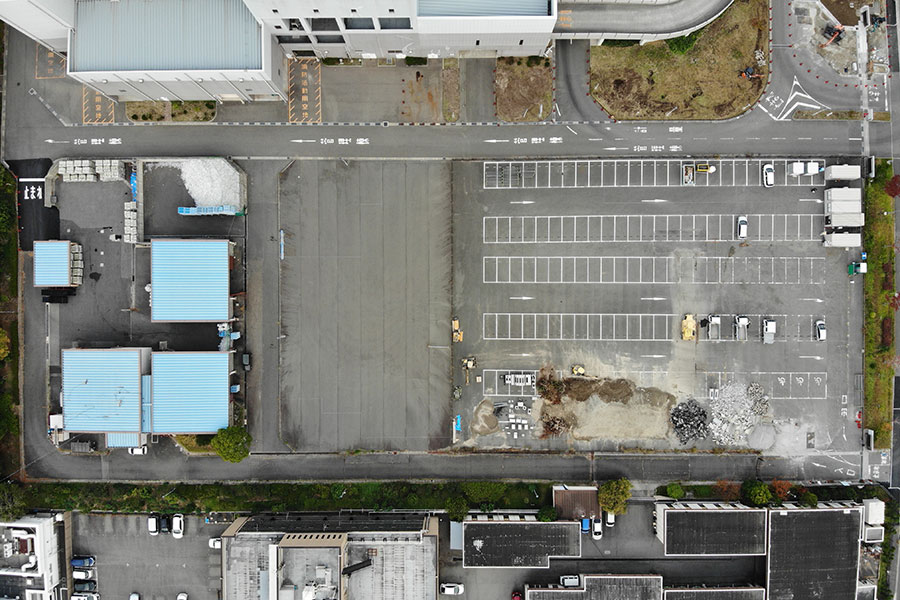 全景(現場真上から）