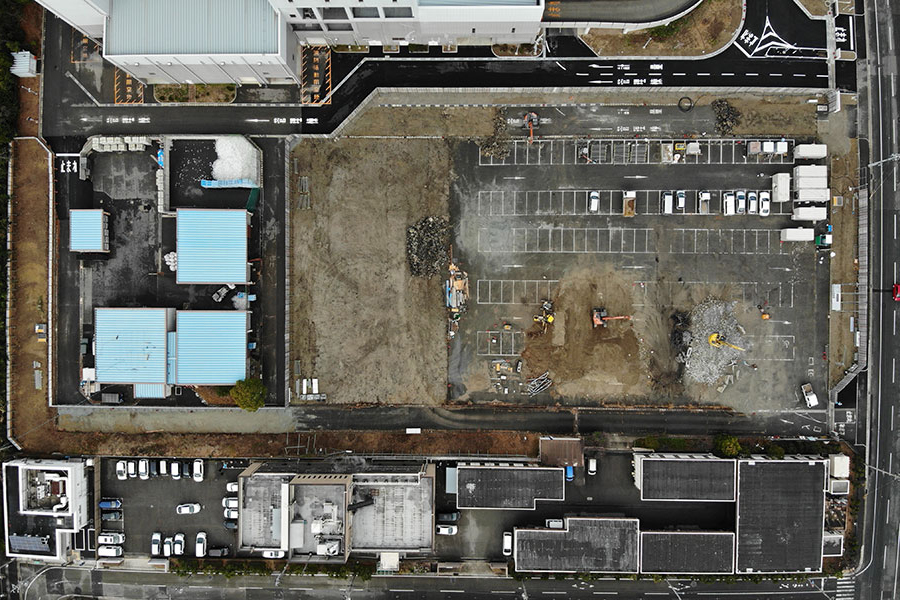 全景(現場真上から）