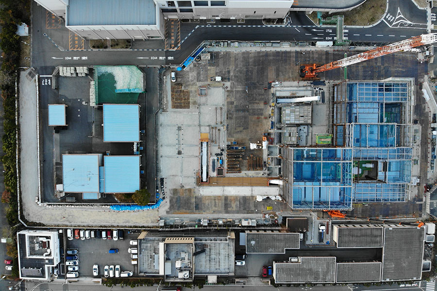 全景(現場真上から）