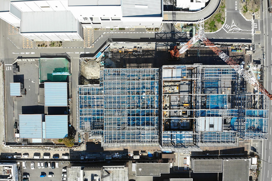 全景(現場真上から）