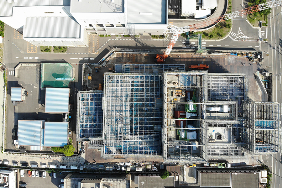 全景(現場真上から）