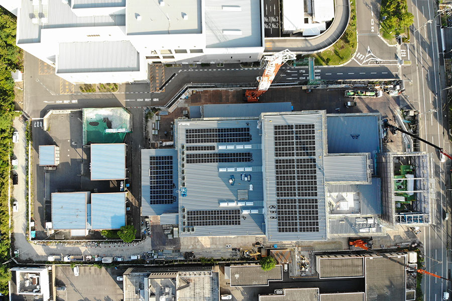 全景(現場真上から）